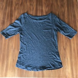 Boden elbow length pocket tee